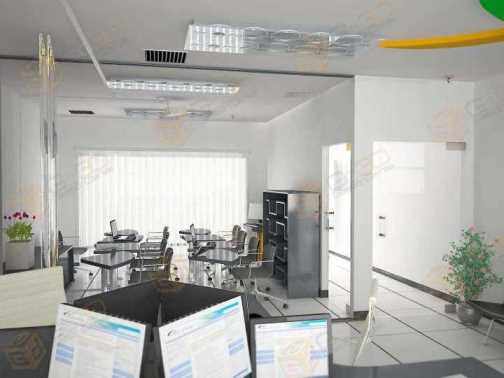3D interior E-fortrade Oficinas China